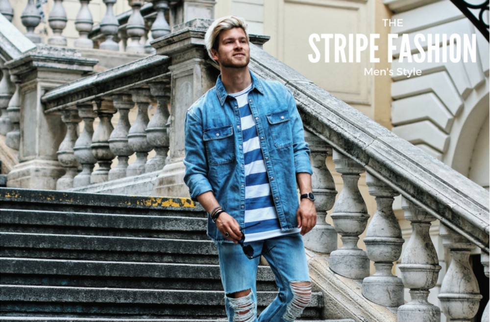 men style stripe fashion - Styles