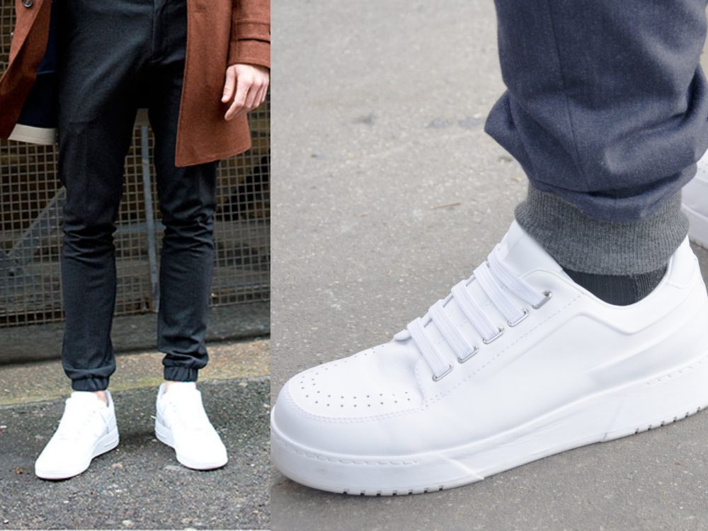 men style white sneaker simple 5 - To Create A Fashion Style, You Just Need A Pair Of White Shoes!