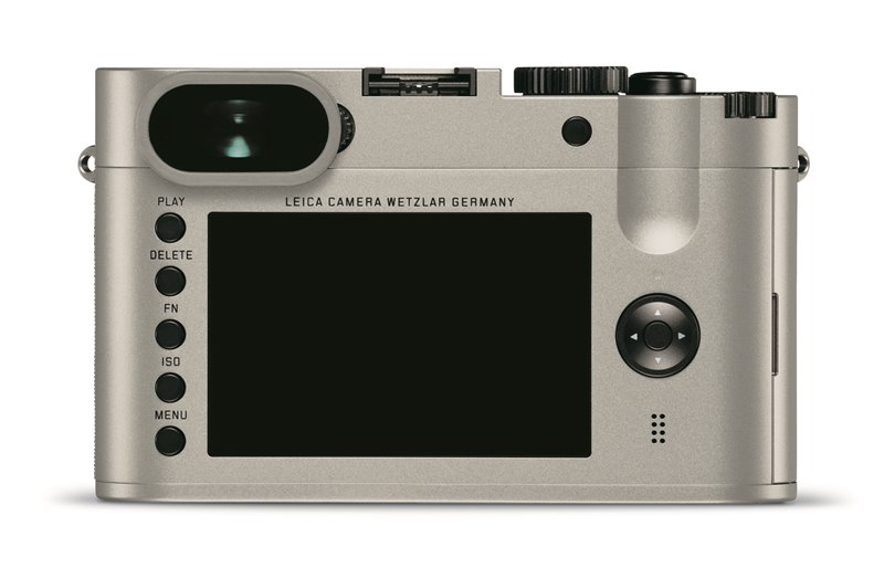 Leica Q Titanium gray back - Leica Q Titanium 经典设计，体验更清晰质感摄影