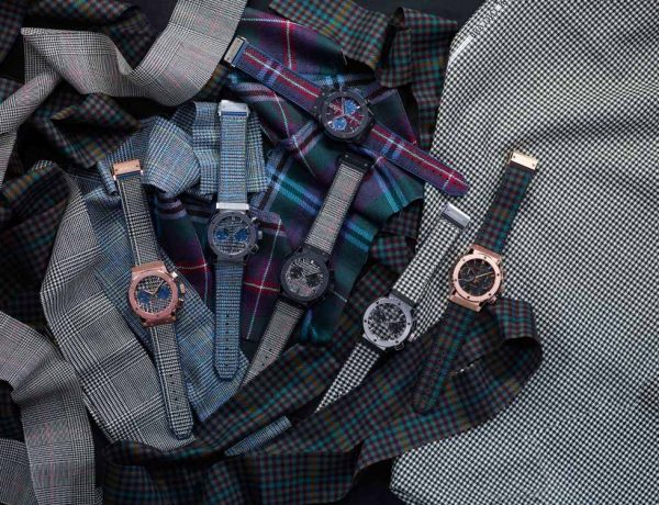 hublot classic fusion chronograph italia independent BIG 600x460 - Hublot Classic Fusion Watch Put on Lattice Wool Weaving!