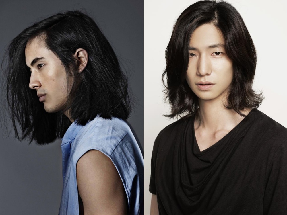 Asian Mens Long Hairstyle Kingssleeve