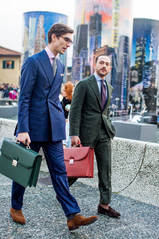 modern briefcases bag for work fashion men style 3 - 摩登公事包，让办公造型不无聊！