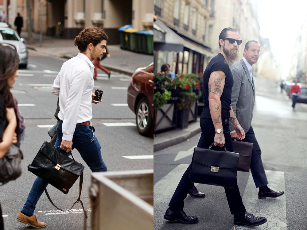 modern briefcases bag for work fashion men style 7 - 摩登公事包，让办公造型不无聊！