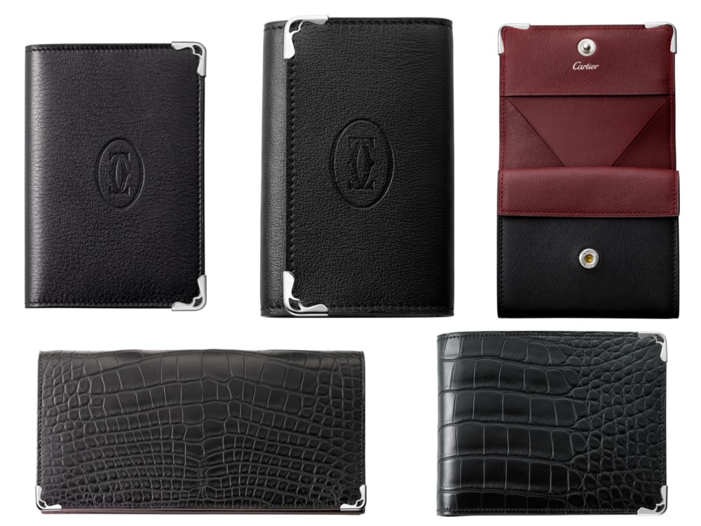 cartier leather goods