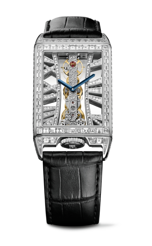 corum golden bridge rectangle diamonds watch 3 - Corum 美钻表款，灿烂的镶嵌美学 ！