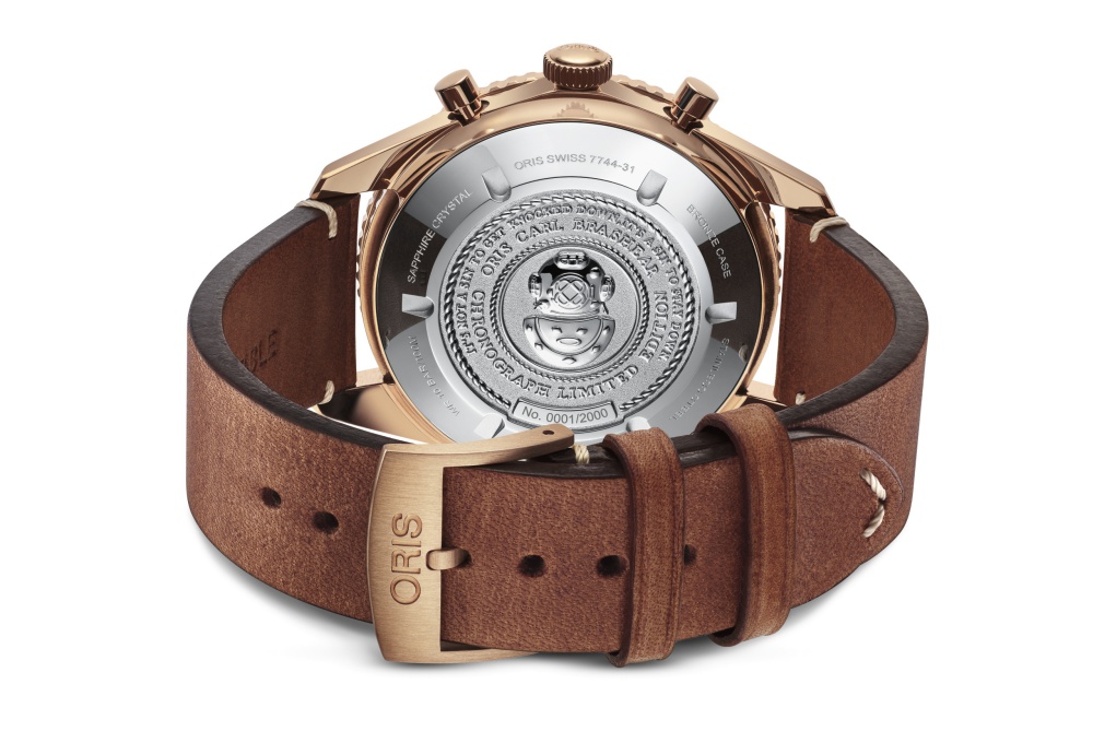 Oris Carl Brashear Chronograph Limited Edition watch 3 - Oris Carl Brashear 纪念传奇海军的励志故事！