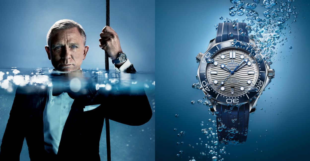 Daniel Craig Omega Seamaster 300m Diver Feature - 与 James Bond 的情意结：Omega Seamaster 25周年换上“新衣裳”