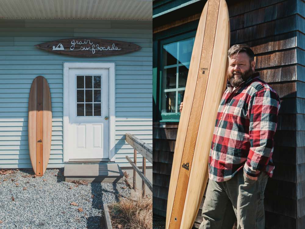 Glenmorangie Beyond the Cask Grain Surfboards Wooden Surfboards - GLENMORANGIE Beyond the Cask：威士忌酒桶之延续......