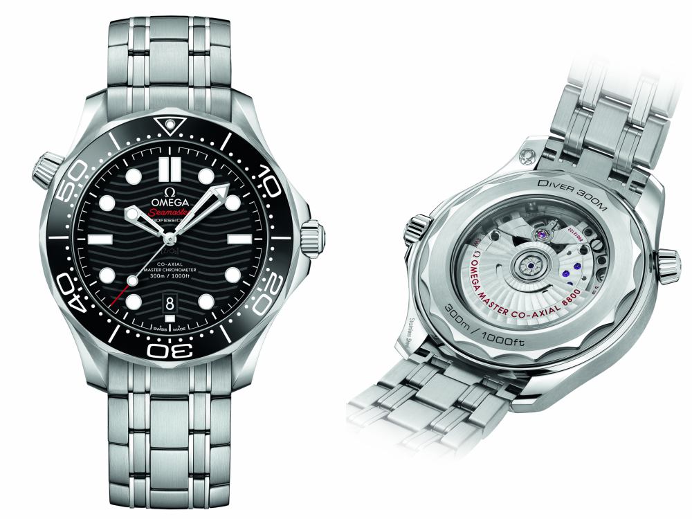 Omega Seamaster 300m Diver Watch - 与 James Bond 的情意结：Omega Seamaster 25周年换上“新衣裳”