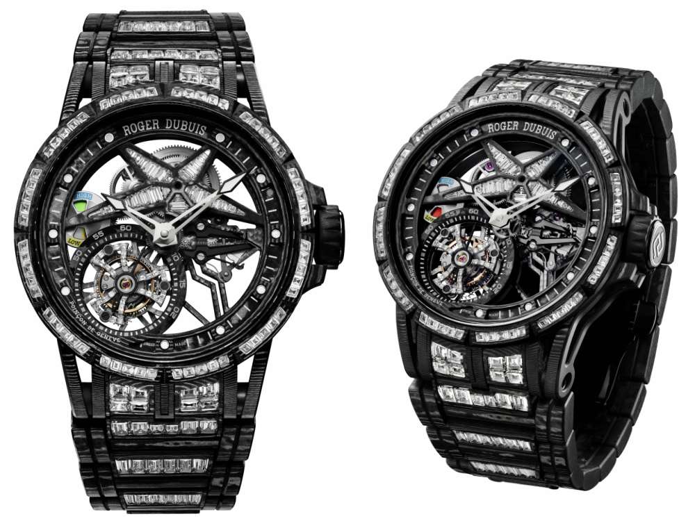Roger Dubuis Excalibur Spider Ultimate Carbon Watches - Roger Dubuis Excalibur Spider Ultimate 碳纤维腕表的震撼技艺