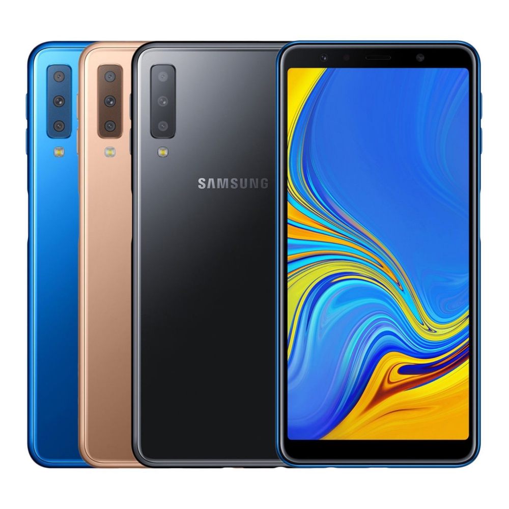 Samsung Galaxy A7 2018 SM A750G DS Dual Sim FACTORY - 四不可挡：Samsung Galaxy A7 / A9 全球首款后置四镜头问世！