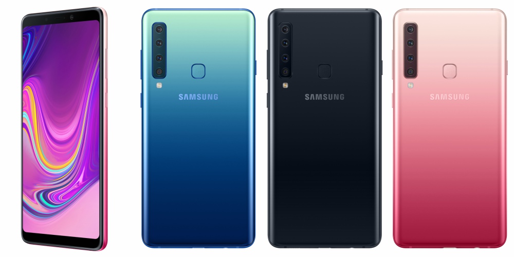 Samsung Galaxy A9 Colors - 四不可挡：Samsung Galaxy A7 / A9 全球首款后置四镜头问世！