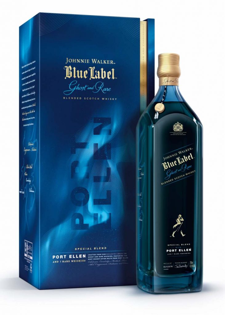 Ghost and Rare Port Ellen Blue Lable Johnnie Walker 731x1024 - 细品封存的昔日酒香：Johnnie Walker 蓝带混调威士忌