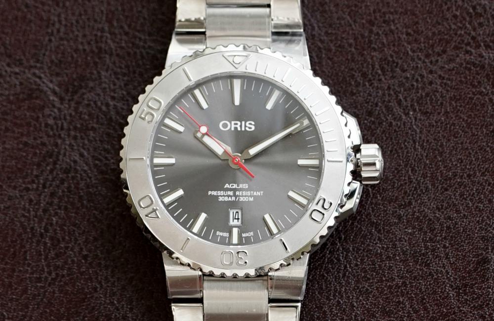Oris Aquis Date Relief - [Editor's Review]: ORIS Aquis Date Relief 为水资源而生