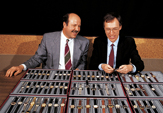 Oris History 1982 Mr Herzog and Dr Portmann - K’s Talk:源远流长之表,细数Oris的15个重要时刻 Oris History 1982 Mr Herzog and Dr Portmann - K’s Talk:源远流长之表,细数Oris的15个重要时刻