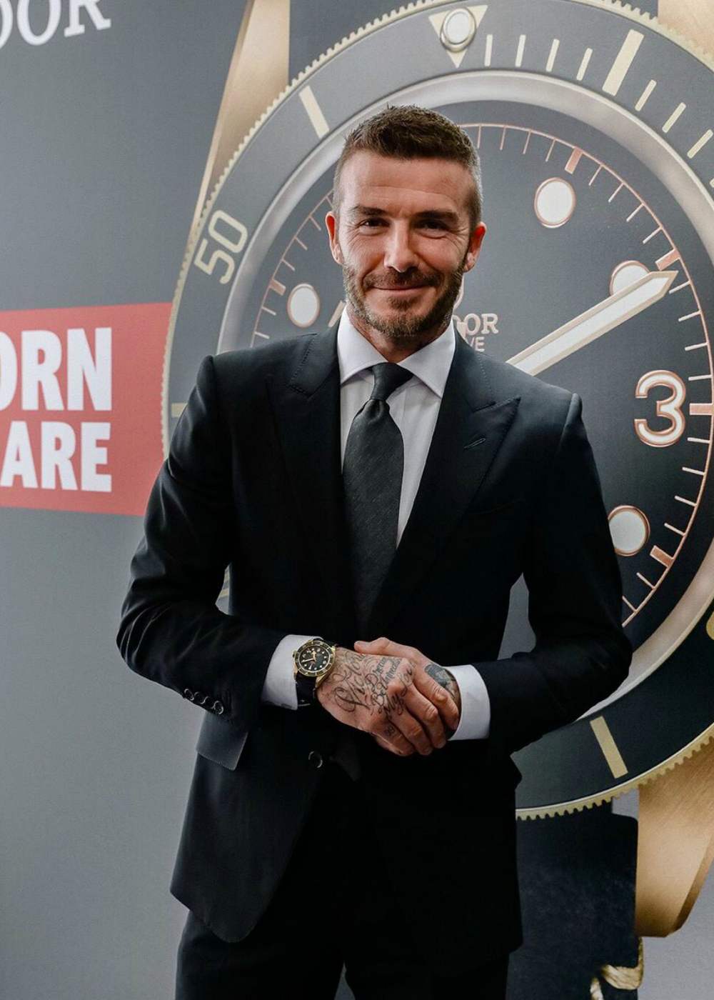 david beckham tudor black bay