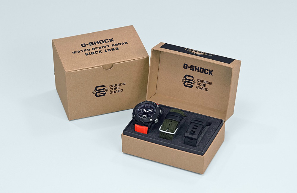 Carbon Core Guard GA 2000 G Shock 1 - 全新碳纤维核心防护表壳:G-Shock Carbon Core Guard Carbon Core Guard GA 2000 G Shock 1 - 全新碳纤维核心防护表壳:G-Shock Carbon Core Guard