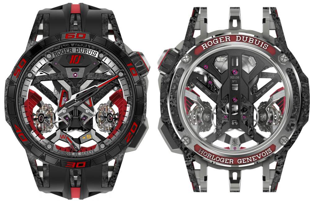 Roger Dubuis SIHH 2019 Excalibur Off One - 3款 Roger Dubuis Excalibur 王者系列表款