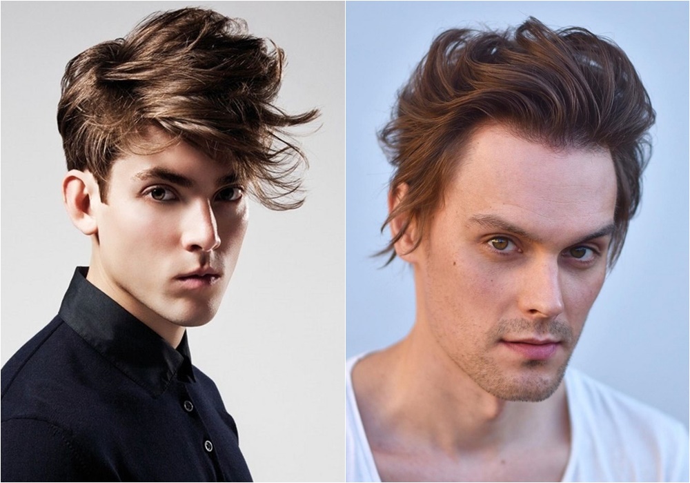 messy medium length hairstyle for men color - Messy Hairstyle Know-how