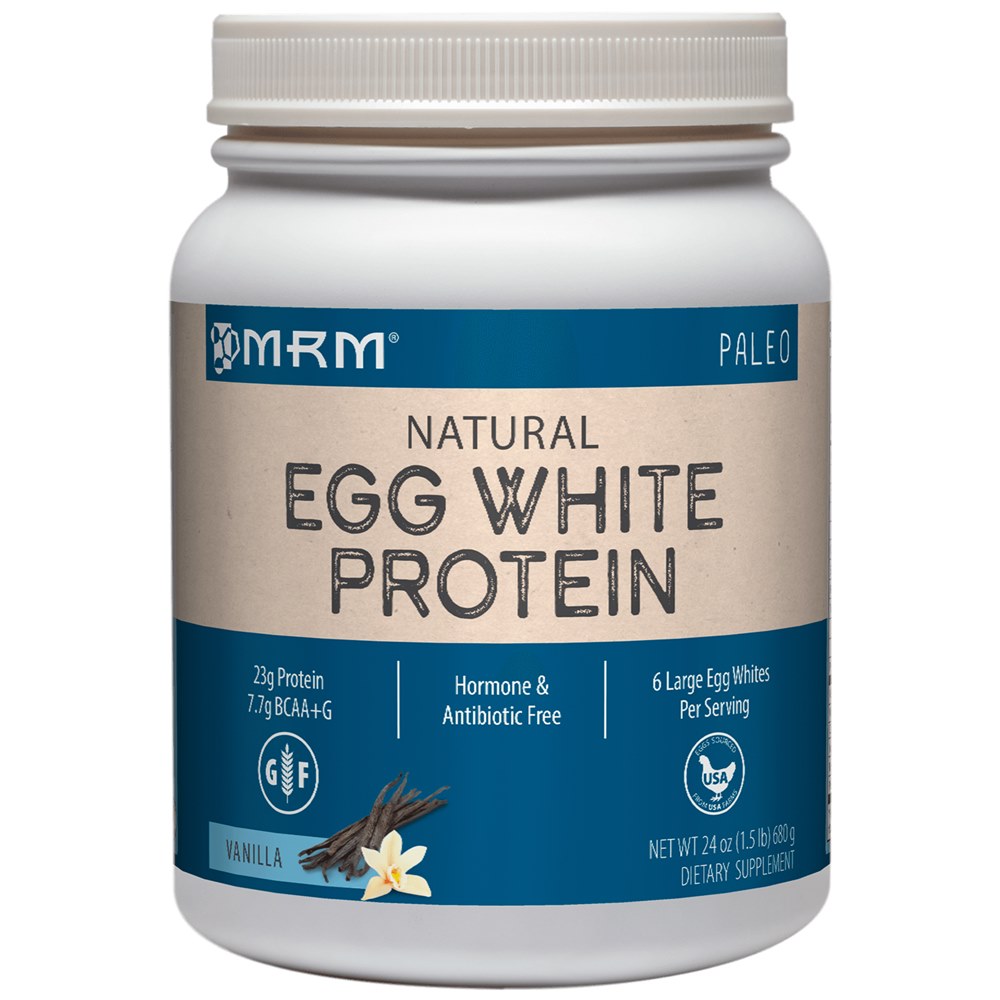 MRM Natural Egg White Protein - 蛋白质与健身：8款蛋白粉推荐