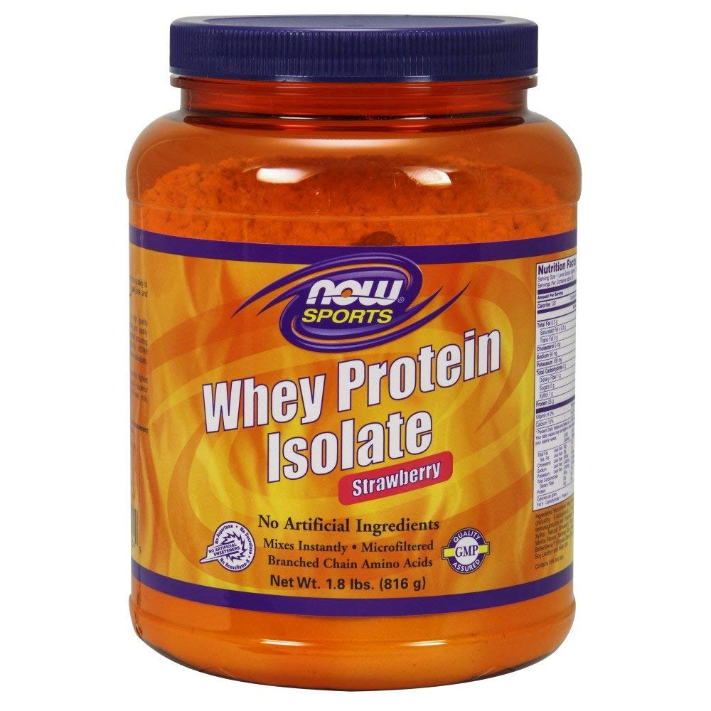 NOW Sports Whey Protein Isolate - 蛋白质与健身：8款蛋白粉推荐