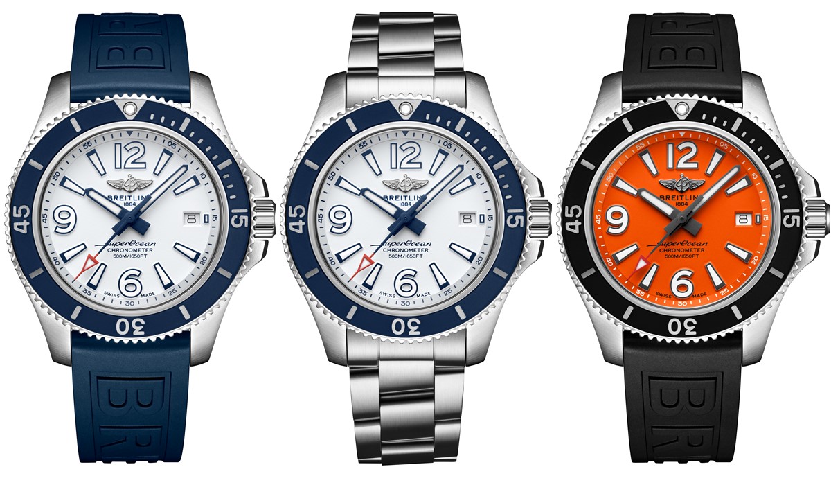 breitling superocean 42mm diver watches 2019 - 进一步保育海洋！Breitling Superocean Heritage 巴厘岛发布