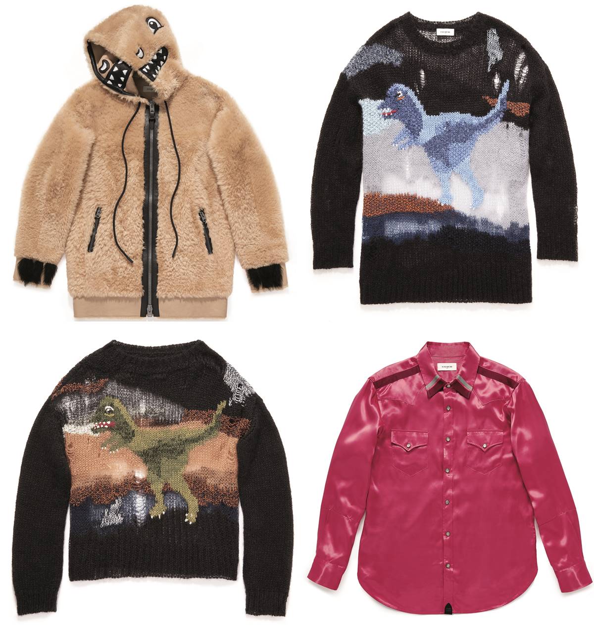 coach mens sweater