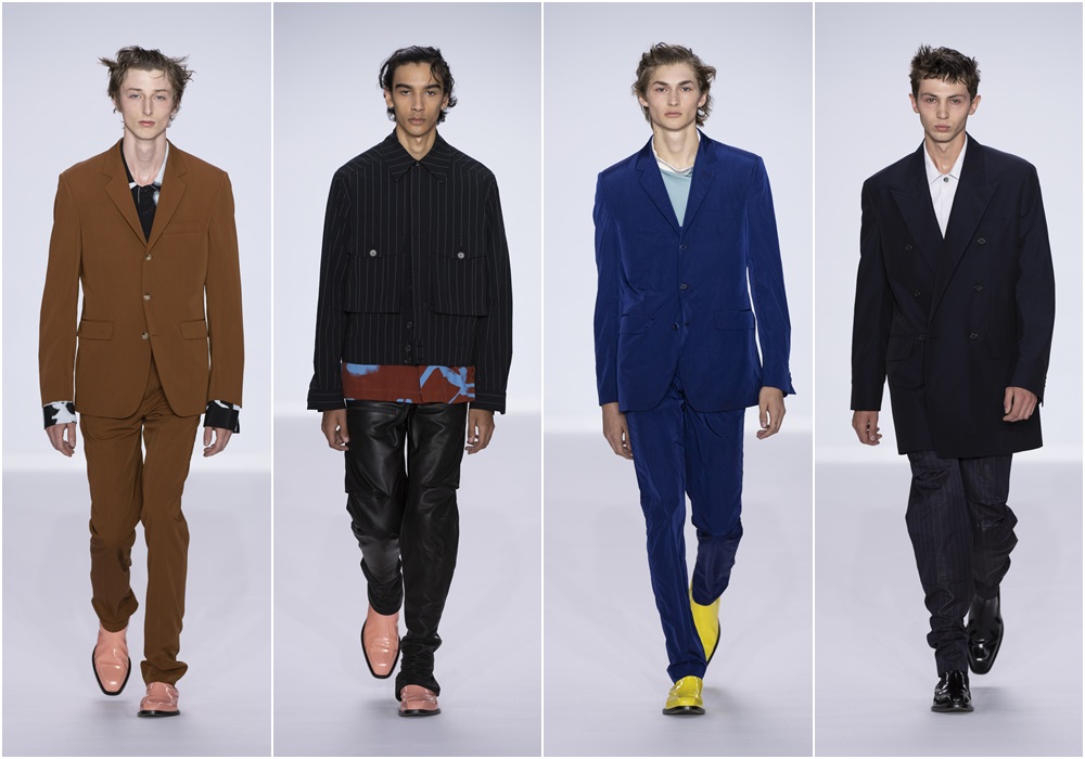 Paul Smith SS20 menswear formal suit - Paul Smith 春夏2020系列的70年代艺术风格