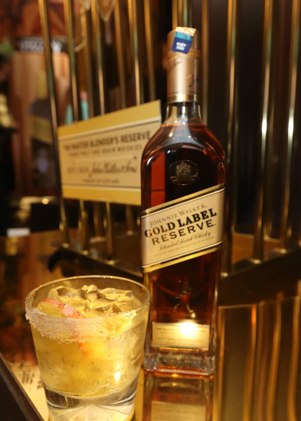 Johnnie Walker Gold Label - On the Rock - KINGSSLEEVE