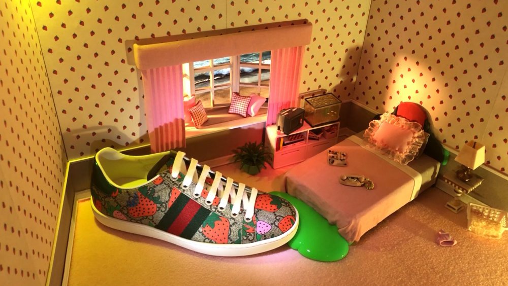 Gucci 24HourAce Aleia Murawski - 数码与艺术 Gucci #24HourAce 另类诠释球鞋