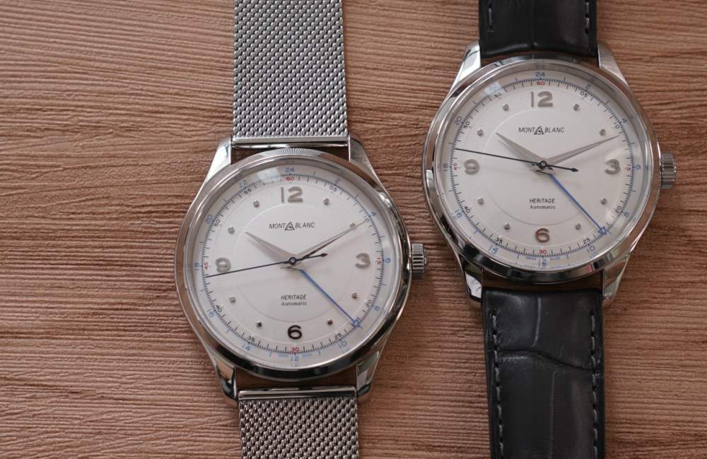 Montblanc Heritage GMT Automatic Editors Review - [编辑试戴]：MONTBLANC HERITAGE GMT 双时区腕表