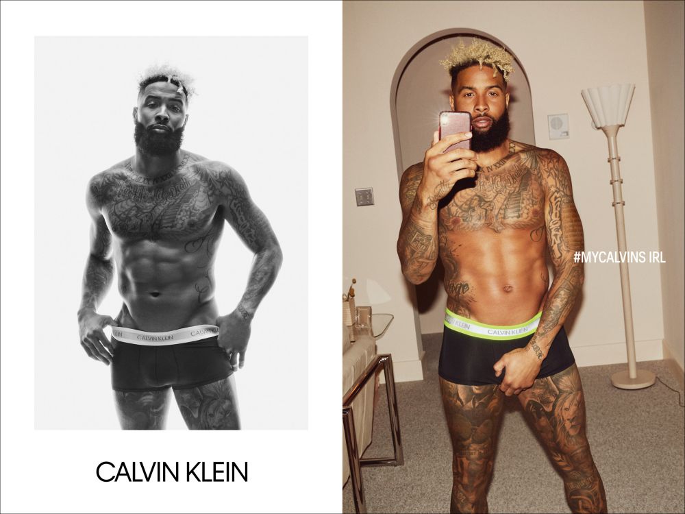 calvin klein underwear NFL star Odell Beckham - Calvin Klein Underwear 用心体会 性感定义