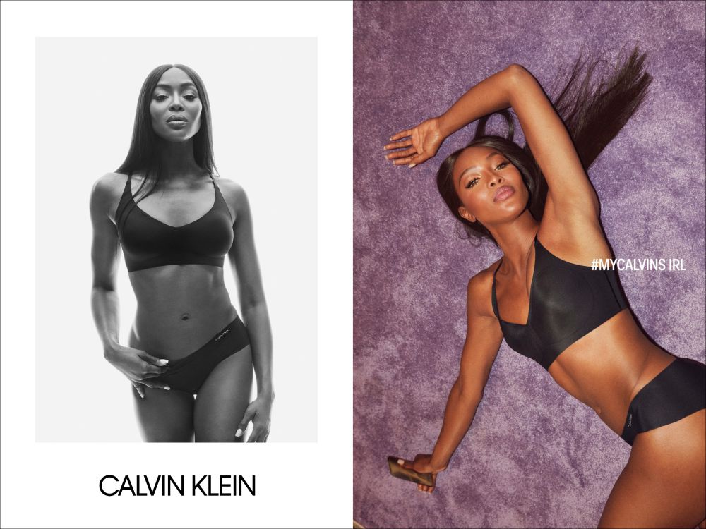 calvin klein underwear Supermodel Naomi Campbell - Calvin Klein Underwear 用心体会 性感定义