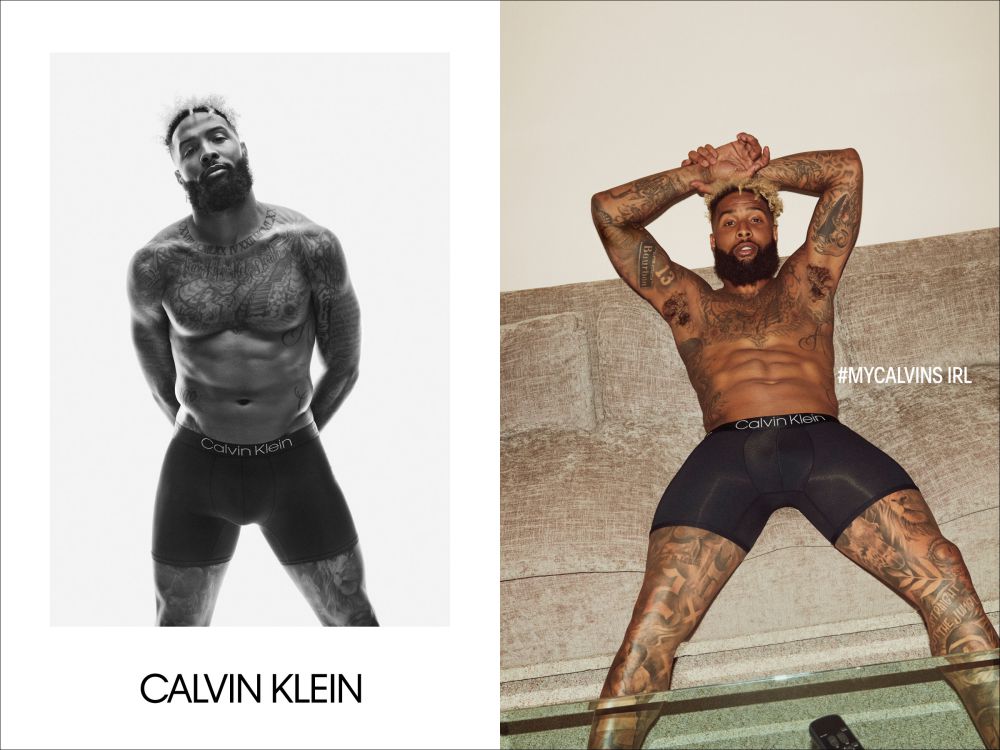 calvin klein underwear fall 2019 NFL star Odell Beckham - Calvin Klein Underwear 用心体会 性感定义