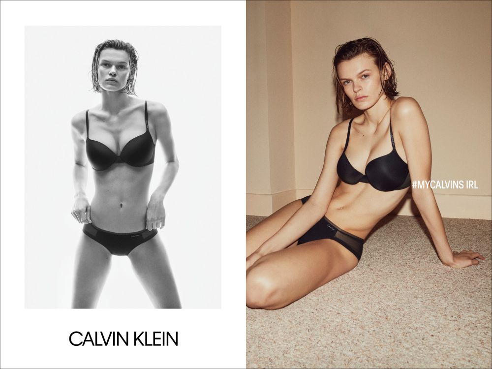 calvin kleing underwear model Cara Taylor - Calvin Klein Underwear 用心体会 性感定义