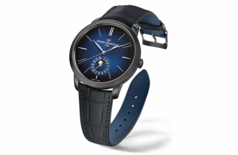 Girard Perregaux presents the 1966 Blue Moon watch - 1966年的蓝月亮：GIRARD-PERREGAUX BLUE MOON