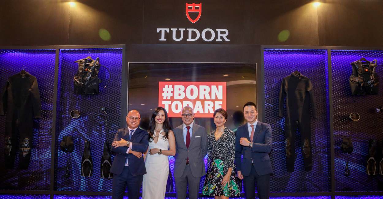 L R  Gary Chow General Manager of Sincere Fine Watches Malaysia   Sarah Lian   Gerald Teo cover - 踏上世界海军之旅：TUDOR BLACK BAY 快闪钟表展
