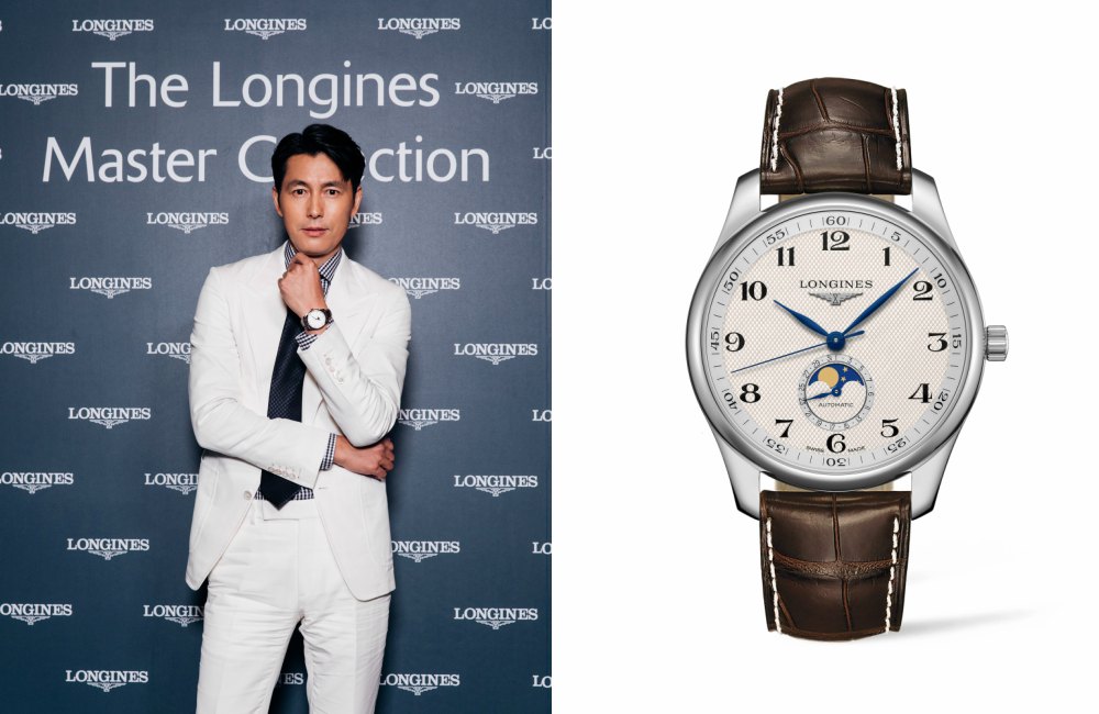 MONTBLANC SARTORIAL CALLIGRAPHY COLLECTION Jung Woo Sung wears Longines The Master Collection - The Longines Master 巨擘系列于台湾优雅面世
