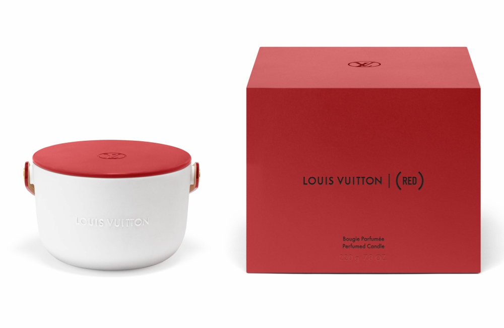 Louis Vuitton RED Candle against AIDS Actual - 赠送 LOUIS VUITTON（RED）香烛以支持终结艾滋病