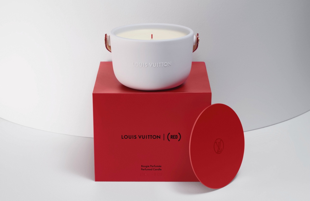 Louis Vuitton RED Candle against AIDS Pack - 赠送 LOUIS VUITTON（RED）香烛以支持终结艾滋病