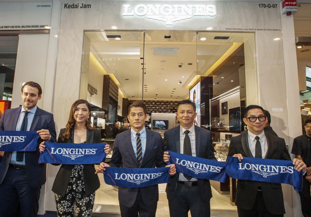 Longines Gurney Plaza Boutique Grand Opening 1 - Longines 与天王郭富城欢庆槟城首家精品店开幕