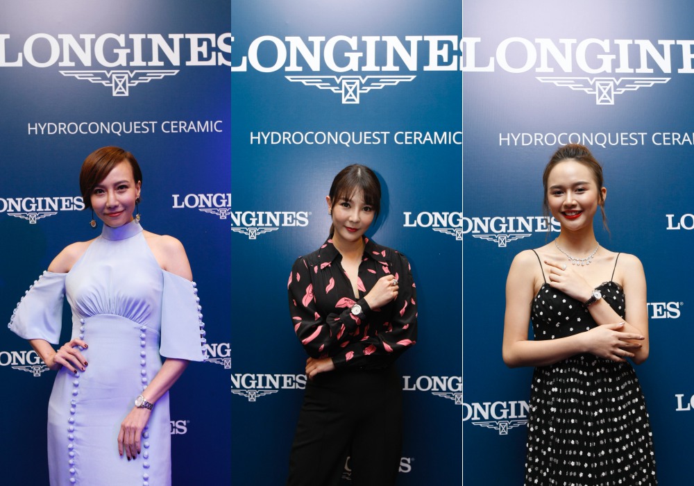 Tong Bing Yu inside the Longines Gurney Plaza Boutique - Longines 与天王郭富城欢庆槟城首家精品店开幕