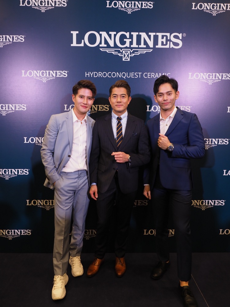 longines Celebrity Guest L R Sam Aaron Kwok Fuying - Longines 与天王郭富城欢庆槟城首家精品店开幕
