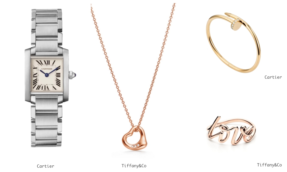 5 valentine gift for her cartier watches - 情人节手册：女生最想收到的礼物 Top 10