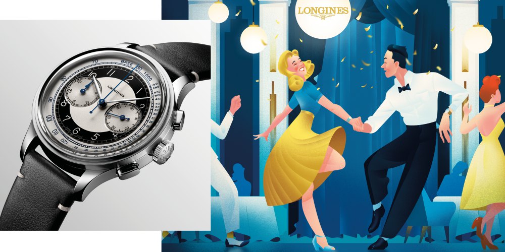 Longines Tuxedo 002 - 重现40年代: Longines Tuxedo 经典复刻腕表