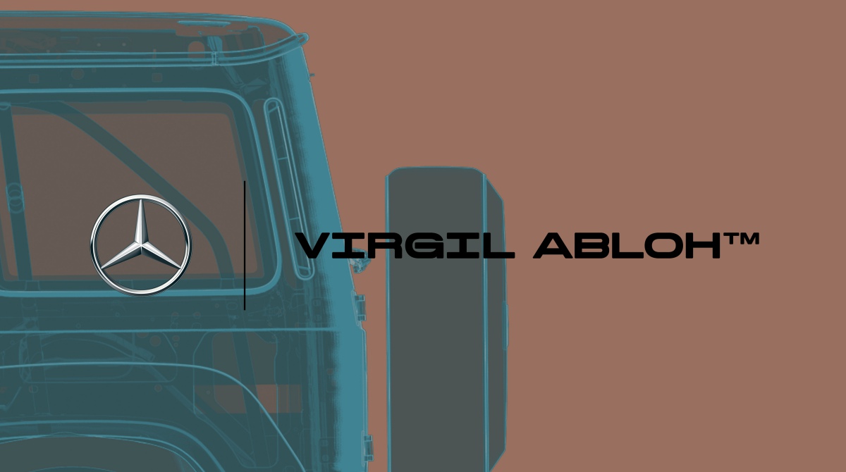 Mercedes VirgilAbloh 001 - Mercedes-Benz x Virgil Abloh 跨界联名艺术3大看点