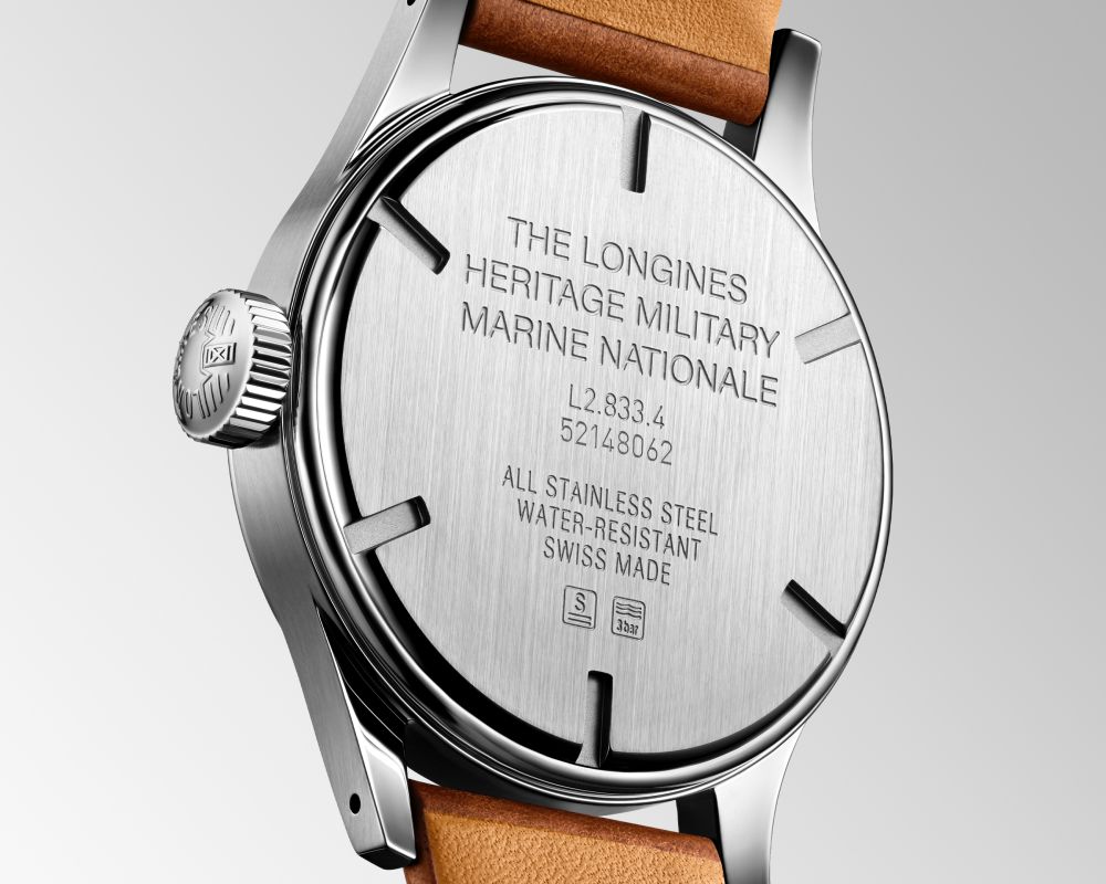 Longines Military Marin Nationale 003 - 经典海军腕表再起航: Longines Military Marine Nationale