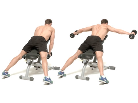 best all round shoulder exercise 003 - 4个动作达到全方位肩肌锻炼