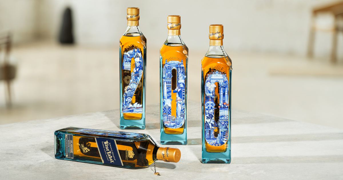 johnnie walker blue label 200th anniversary 001 - Hendrick’s Gin 让你轻松调配佳节鸡尾酒，趣味多变！