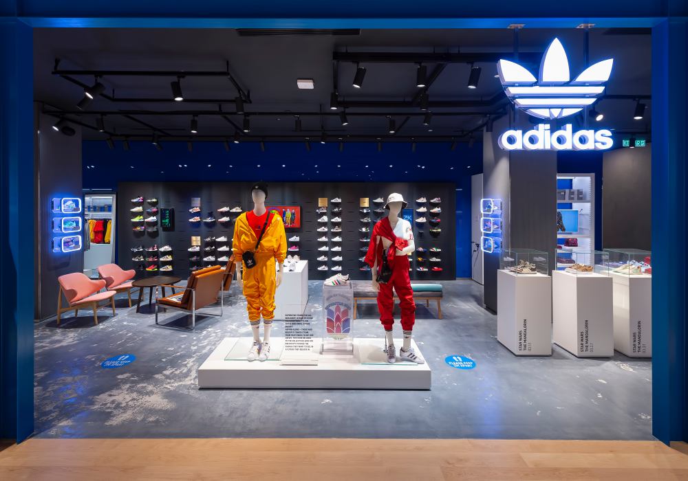 pavilion adidas store